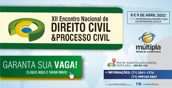 [XII Encontro Nacional de Direito Civil e Processo Civil ]